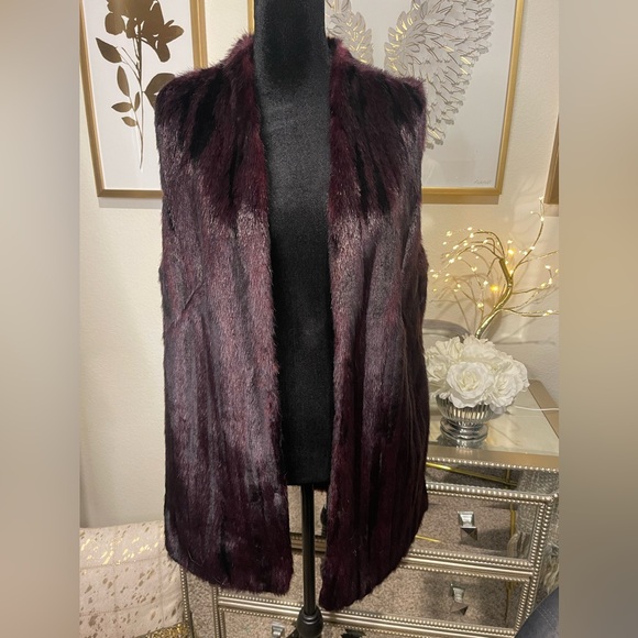 CHICO’s Faux Fur Teddy Vest sz 0 / Small - Picture 3 of 8